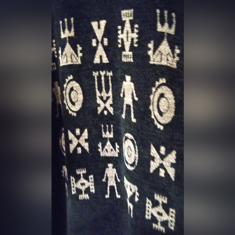 Black And Brown Patterned Jacket - image 4